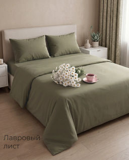 Пододеяльник 2,0сп поплин(темно-серый)