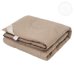 Одеяло страйп-сатин Camel облегченное 140*205/1 шт. Премиум (сатин)