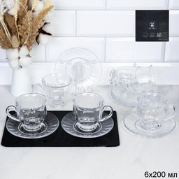 Чайный набор 12 предметов / 9031 /уп 6/ в подарочной упаковке