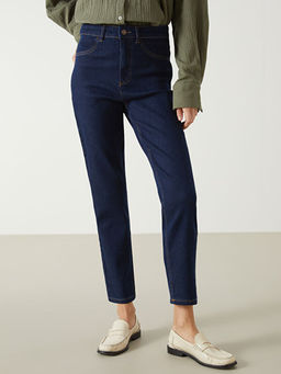 Mom Fit Kad?n Jean Pantolon