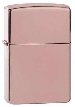 Зажигалка ZIPPO классическая с глянцевым покрытием Розовое золото | High Polish Rose Gold 49190