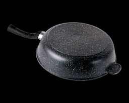 Сковорода 280/70мм с пластиковой ручкой с крышкой с2852аг