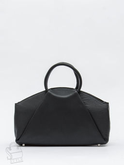 Сумка женская кожаная 1126M black Polina&Eiterou