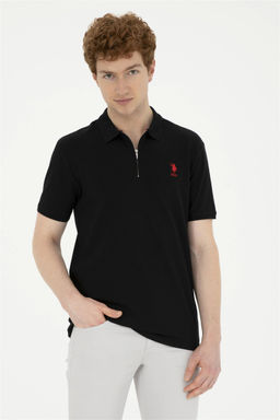 U. S. Polo Assn / Мужская черная футболка