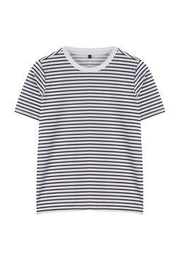 TRENDYOLMILLA K?rm?z? Cizgili Basic Orme T-Shirt TWOSS21TS0904  фото 18