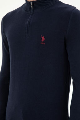 Мужской темно-синий свитер Неожиданная скидка в корзине - U.s. polo assn фото 7