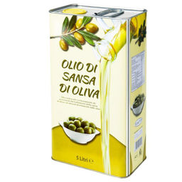 Масло оливковое ж/б Olio di sansa di oliva для жарки 5л (Италия)