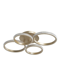 Люстра потолочная LED «Аурум», 48 Вт, 62×46×12.5 см, 3000-6500К