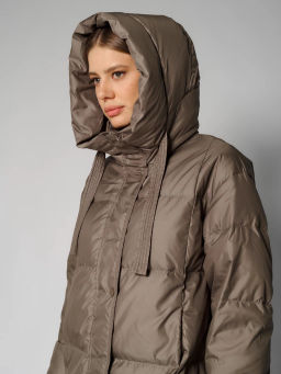 Пальто женское 12411-23040 khaki