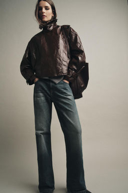 SHINY JACKET ZW COLLECTION - Zara фото 4