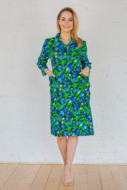 Женский халат из фланели Альбина mix - Амадэль фото 2