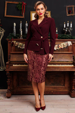 Платье Мода Юрс 2874-Р черный - Mira fashion фото 156