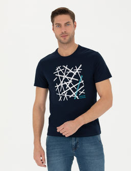 Lacivert Slim Fit Ti__rt