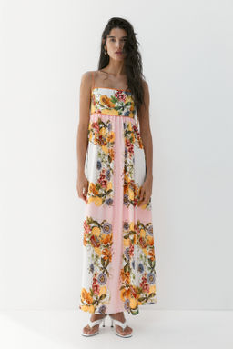 Vestido con tirantes de lazo - H&m фото 7