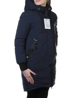 915 INK BLUE Пальто женское зимнее (био-пух)