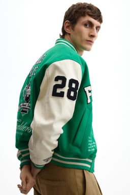 Chaqueta de b?isbol con motivos - H&m фото 7