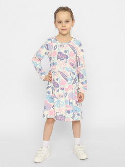 CRB wear/CSKG 63440-21-350 Платье для девочки,экрю/Ex.Cherubino  фото 5