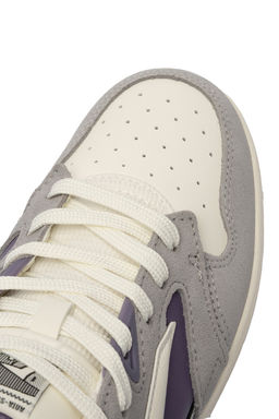 Кеды Серый/Бежевый/Фиолетовый