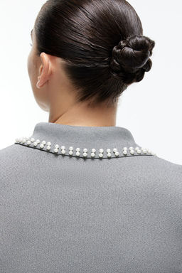 Top de punto con cuello decorativo - H&m фото 4