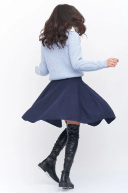 ЗЛАТА Юбка Л 1295/джинс