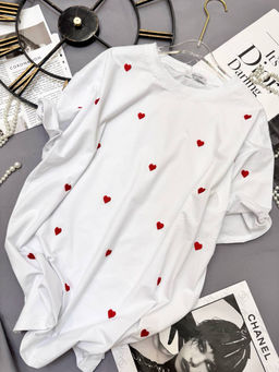 Футболка сердца