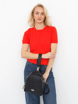 Рюкзак 670091 black Velina Fabbiano-Safenta