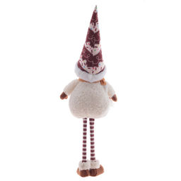 Игрушка набивная "Снеговик", L21 W12 H74/70 см, 2в.