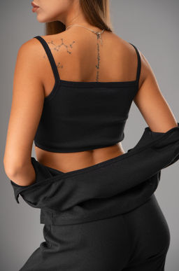 Женская пижама - тройка из ажурного хлопка Happyfox