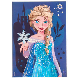 Аппликация форменными стикерами «Холодное сердце», набор для творчества, стикерная мозаика