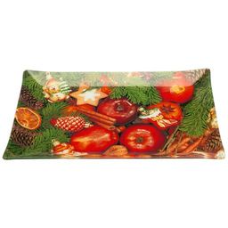 Цена за 6 шт. БЛЮДО ДЛЯ СЕРВИРОВКИ КОЛЛЕКЦИЯ РОЖДЕСТВЕНСКАЯ СКАЗКА30*20 СМ - Lefard фото 3