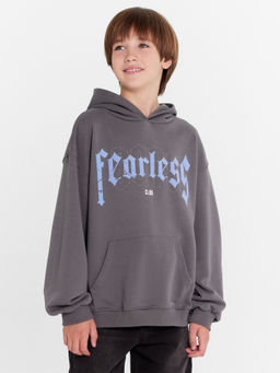 Худи для мальчиков серое с печатью - Mark formelle фото 2