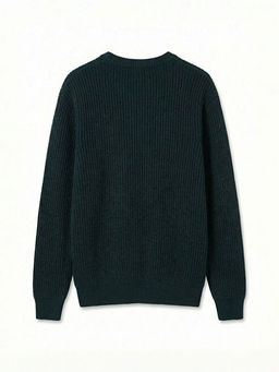 Bisiklet Yaka Erkek Triko Kazak