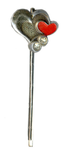 Значок брошь Сердце