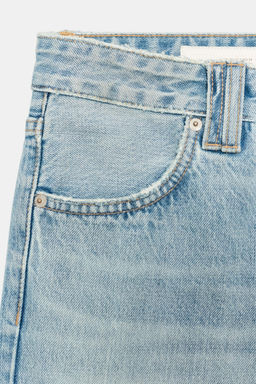 JEANS TRF RECTO TIRO BAJO / Celeste - Zara фото 8