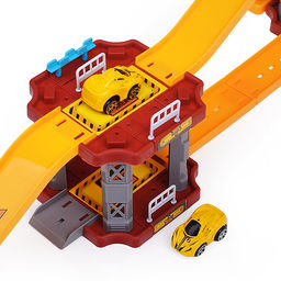 Парковка "Приключения на стройке" (125 предметов) в коробке