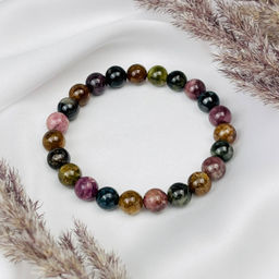 Браслет из Турмалина микс 19 см