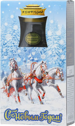 Конфуций. Новый год. Набор Чайная пара. Счастье 120 гр. карт.упаковка