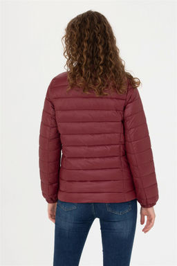 U. S. Polo Assn Женское бордовое пальто - U.s. polo assn фото 5