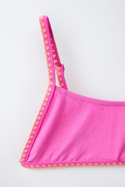 6-14 A?OS/ BIKINI BRILLOS / Fucsia - Zara фото 3