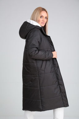 Пальто Modema 1026/1 черный  фото 7