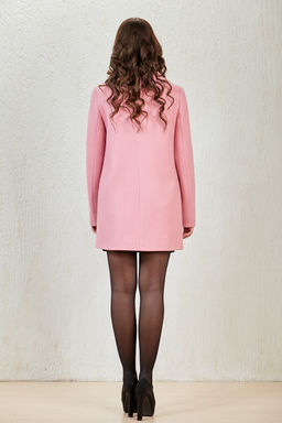 Пальто 19100 (фламинго)