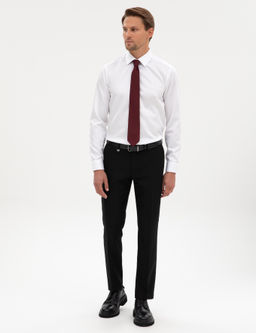 Siyah Slim Fit Kuma_ Pantolon - Pierre cardin фото 9