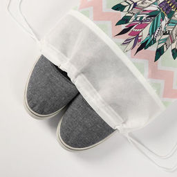 Мешок для обуви «Енот» (нетканый материал) 41×30 см