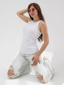 Майка Кашкорсе рубчик ЛАПША - Оптима фото 11