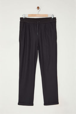 TRENDYOL MAN Antrasit Slim Fit Beli Baglamal? Lastikli Orme Rahat Pantolon TMNAW25PL00023 - Trendyolmilla фото 9