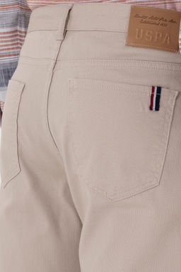 Erkek Ta_ Slim Fit Kanvas Pantolon