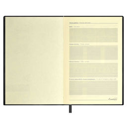 Ежедневник недатированный ESCALADA, А5, 160 л., арт. 63990/ 15 ПИКЕ ЧЁРНЫЙ фото 5