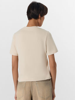 Футболка женская бежевая - Mark formelle фото 2