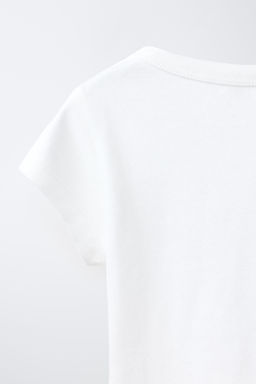CAMISETA ESTAMPADA BOLAS DE BILLAR / Blanco - Zara фото 4