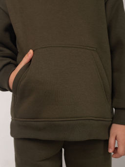 Костюм детский футер 3-х нитка начес пенье Бейби стайл ХАКИ 3 - Домтрик фото 6